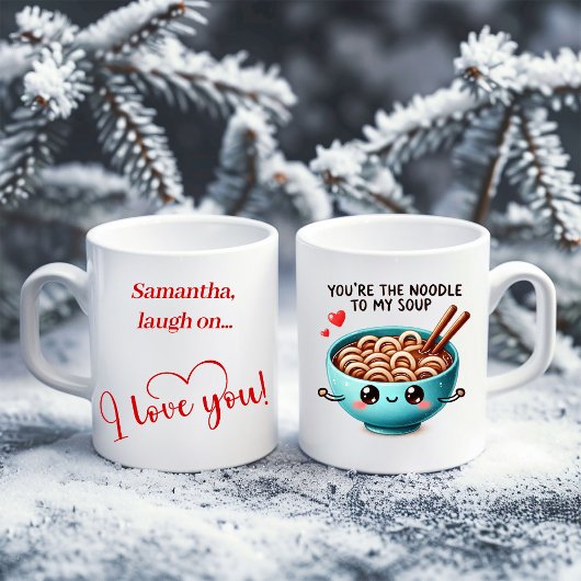 Funny Food Valentine Mug Personalized Gift Idea コーヒーマグカップ