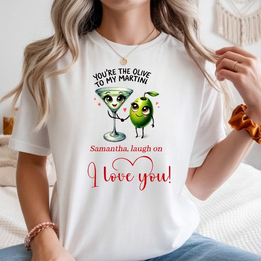 Funny Food Valentine Women T-Shirt Love Gift Tシャツ