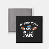 Funny Football Dad Pride Pa Fan Srts Family マグネット (正面/裏面)