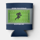 Funny Football Game Day Can Beverage Cooler 缶クーラー (正面)