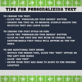 Funny Football Party Favor Beverage Can Cooler 缶クーラー