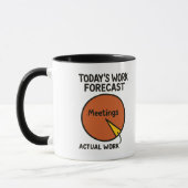 Funny for Coworkers with Too Many Meetings マグカップ (左)