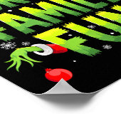 Funny Forced Family Fun Christmas Holiday Men Kids ポスター (角)