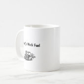 Funny Forklift Driver Mug Custom Name Gift コーヒーマグカップ (正面左)