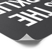 Funny Forklift Driver Quote Is The Forklift Ok For ポスター (角)