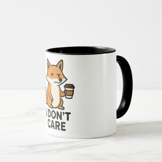 Funny Fox Mug マグカップ (正面右)