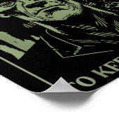 Funny Frankenstein Monster Just Trying To Keep It  ポスター (角)