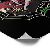 Funny Frankenstein Monster Lovers Monster How Hall ポスター (角)