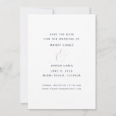 Funny Free Drinks Photo Wedding Save the Date セーブザデート (裏面)