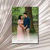 Funny Free Drinks Wedding Photo Save the Date セーブザデート