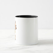 Funny French Bulldog Mug – Frenchie Coffee Mug マグカップ (中央)