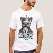 Funny French Bulldog T-Shirt Tシャツ (正面)