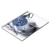 funny frenchbulldogs icon ノートブック (左側)