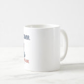 Funny Frenchie Mom 3AM Zoomies Survivor Coffee Des コーヒーマグカップ (正面右)