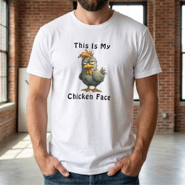 Funny Fried Chicken T-Shirt Tシャツ