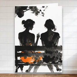 Funny Friendship Sarcasm | We Go Together カード