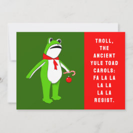 Funny Frog 2025 Christmas Holiday Cards シーズンカード