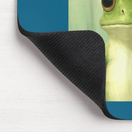 Funny Frog Beehive Bob Haircut Meme  マウスパッド (コーナー)