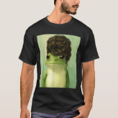 Funny Frog Beehive Bob Haircut Meme  Tシャツ (正面)