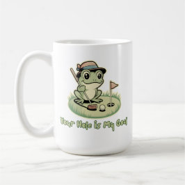 Funny Frog Golf  - Your Hole is My Goal コーヒーマグカップ