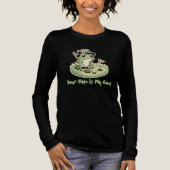 Funny Frog Golf - Your Hole is My Goal トライブレンドTシャツ (正面)