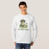 Funny Frog Golf  - Your Hole is My Goal Tシャツ (正面フル)