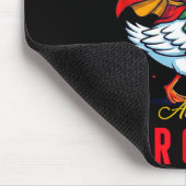 Funny Frog Let's Roll Math Rocks And Do War Crimes マウスパッド (コーナー)