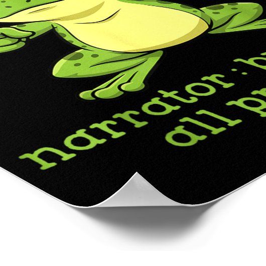Funny Frog Me No Problemo Narrator But It Was All  ポスター (角)