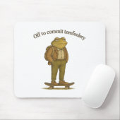Funny Frog Meme Silly Dark Humor Off To Commit Tom マウスパッド (マウス)