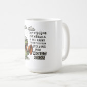 Funny frog Mug コーヒーマグカップ (正面右)