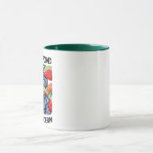 Funny Frog Mug – In the Pond Be Ponderin マグカップ (中央)