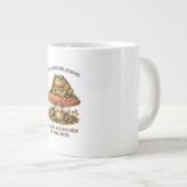 Funny Frog Mushroom ジャンボコーヒーマグカップ (正面右)