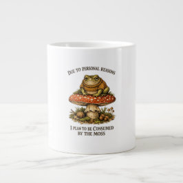 Funny Frog Mushroom  ジャンボコーヒーマグカップ