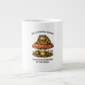 Funny Frog Mushroom  ジャンボコーヒーマグカップ