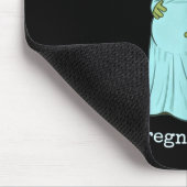 Funny Frog Pregnancy Announcement Medieval Pregnan マウスパッド (コーナー)