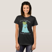 Funny Frog Pregnancy Announcement Medieval Pregnan Tシャツ (正面フル)
