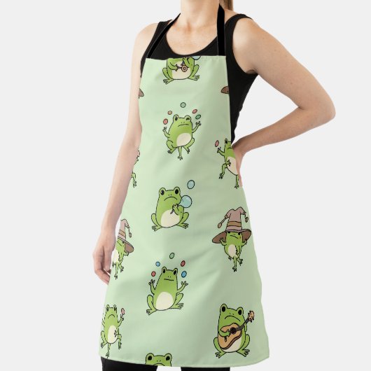 Funny Frogs on the Go エプロン (インサイチュ)