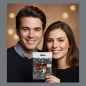 Funny "From the Dogs" Dog Lover Christmas Card カード