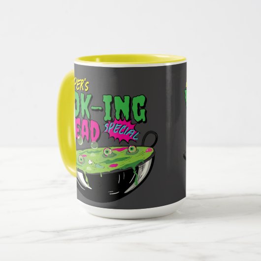 Funny Fun Personalized Wok-ing Dead Special マグカップ (正面左)