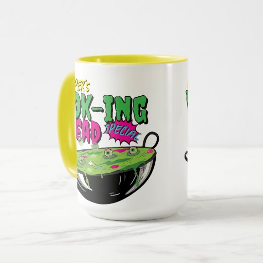 Funny Fun Personalized Wok-ing Dead Special マグカップ (正面左)