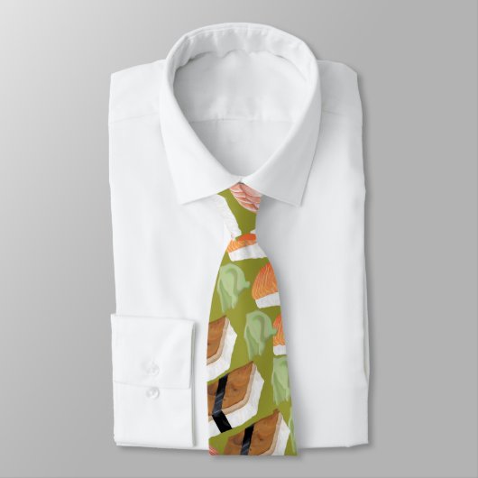 Funny Funky Sushi Tie With Your Favorite Sushi ネクタイ (タイ)