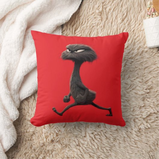 Funny Furry Characters Pillow – Cute Gift for Fans クッション (ブランケット)