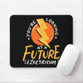 Funny Future Electrician Electrical Engineer  マウスパッド (マウス)