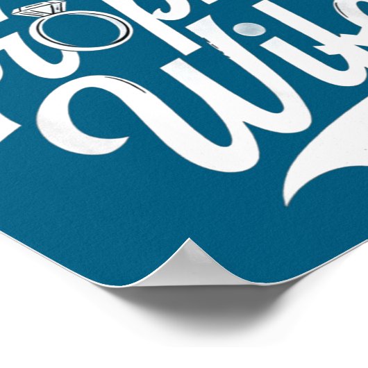 Funny Future Trophy Wife Engagement Bride Sarcasti ポスター (角)