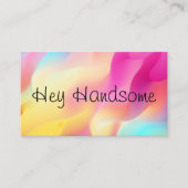 Funny Gals Call Me Date コーリングカード (正面)