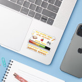 Funny Gamer Back to School | Level Unlocked Retro  シール (ノートパソコンとiPhone)