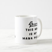 Funny Gamer Coffee Mug This Mug Is My Mana Potion  コーヒーマグカップ (正面右)