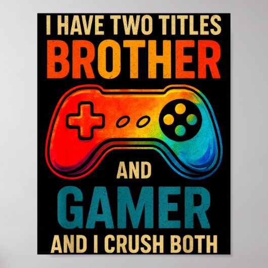Funny Gamer Graphic Tee For Boys Teens Kids Video  ポスター (正面)