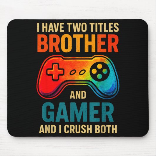 Funny Gamer Graphic Tee For Boys Teens Kids Video  マウスパッド (正面)