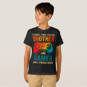 Funny Gamer Graphic Tee For Boys Teens Kids Video  Tシャツ (正面フル)